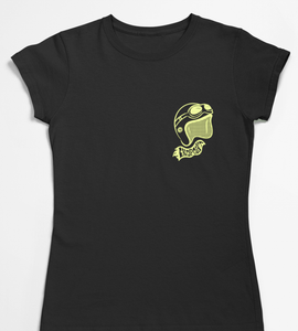 Ladies Rocket Propelled Car Bowl Tee